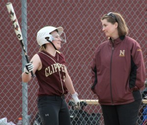 Amy Sullivan and Coach Lori Solazzo