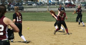 rundown scramble in the 7th inning