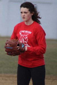 pitcher Rachel Cyr