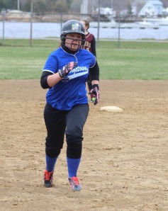 Kaylie Sapienza triples