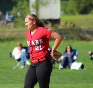Zoe Fitzgerald - two rbi in the 8th inning