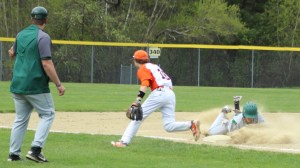 Chuck Otterbein dives into third