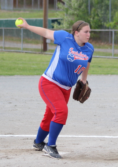 Shannon McLaughlin (one hitter with eleven strikeouts)
