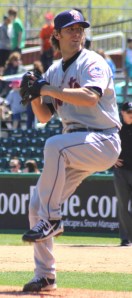Greg Peavey pitched a 2-hitter for Binghamton