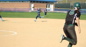 Triton second baseman Kylie Gilroy had 3 defensive gems in the 7th inning
