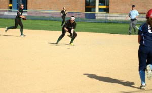 Mary Kate Corrado fields a grounder