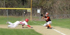 Johnny Prentice gets picked off first