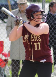Shelby OBrien hit a 3-run homer in the first inning