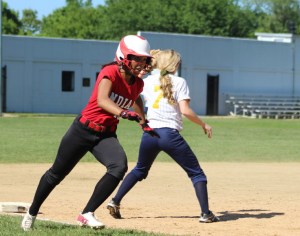 Alexis Boswell scored three runs and drove in two runs