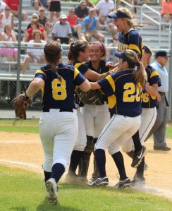 Spartans start to celebrate