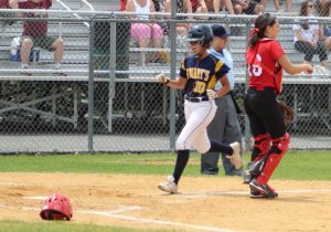 Alex Fisher heads for home