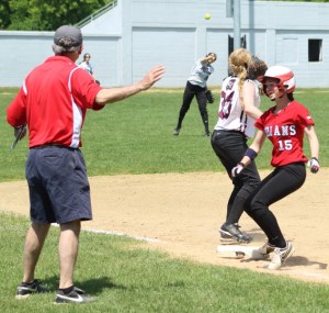 Lauren Fedorchak tripled in the third inning