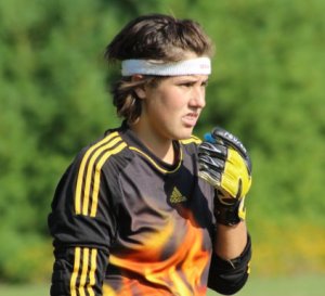 Despite the two goals Lakers GK Isabel Scribner made some terrific saves