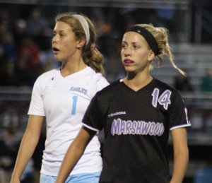 Shannon Valente and Marin Smith