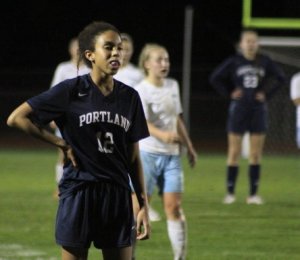 Ella Altidor put Portland in front by two goals