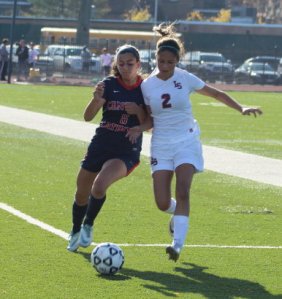 Danielle Cicolina (15) and Izzy Ross (2)