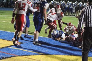 Nick Rubino (34) gets 13th touchdown