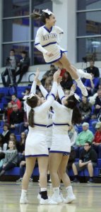 Newtown cheerleaders