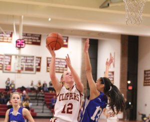 Morgan Johnston in for two