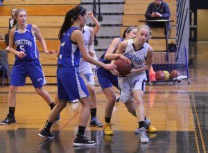 tie-up on the baseline