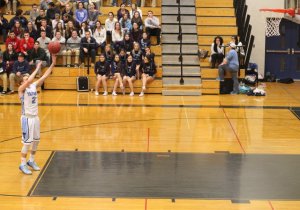 Cam Armand shoots technical foul shots