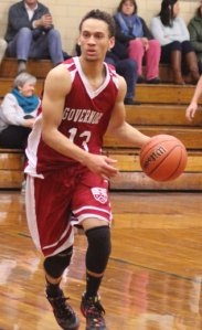 Elijah Earley (12 points) led a GA rally in the second half