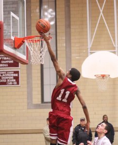 Jalyn Hinton finishes