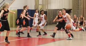 Rachel Zipper drives on Oliva George