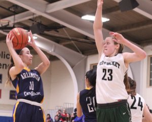 McKenna Killian goes for the block