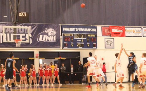 Ronnie Silva ended the first half with a long three