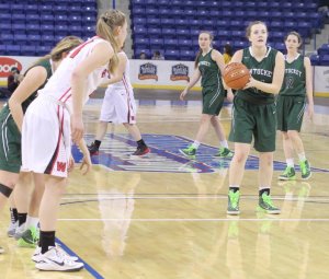 Audrey Tipson brought Pentucket within a point making two free throws in the last minute