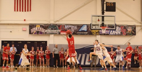 Matt Rizzo set to launch the last shot of the game