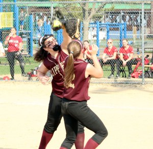 Stephanie Gleason and Jade Carpenter converge on a popup