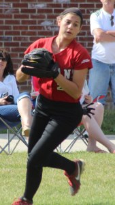 AHS shortstop Maddie Napoli