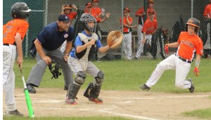 Play at the plate