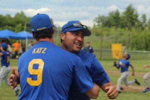 Winning coaches celebrate