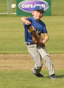 Shortstop Matt Guilbeault came up throwing in the last inning