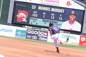 Manuel runs the bases