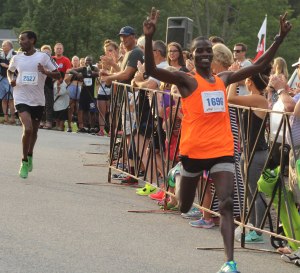 Glarius Rop nips Mengistu Nebsi for the YK 10-mile title