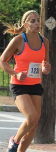 Christina Mattola - 2nd woman in the 5K