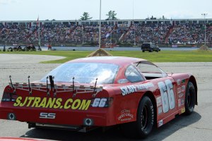 Eddie MacDonald heads out to qualify