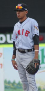 Second baseman Harold Castro