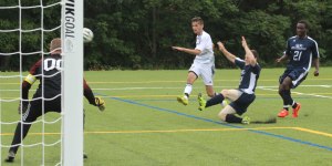 Jack Kingdon fires a shot (wide)