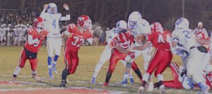 Ben Mason benefits from terrific interior blocking to score