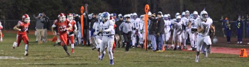 Ben Mason with blockers aplenty and paydirt ahead