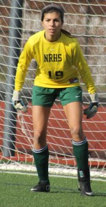Goalkeeper Kat Hassapis