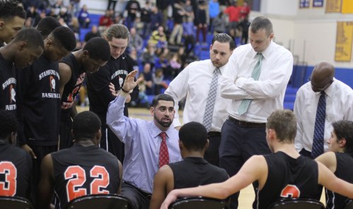 Stamford coach Danny Melzer