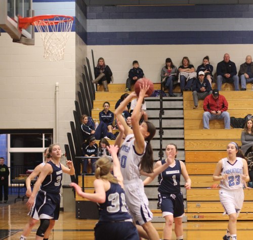 Tessa Lafrance (19 points) had her way inside against Hamilton-Wenham