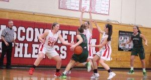 Pentucket had 32 turnovers including this one.