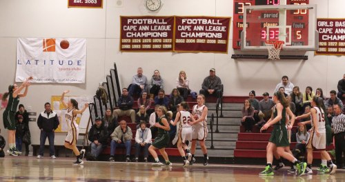 Colleen Jameson hits a huge three in the last minute to give Pentucket breathing room